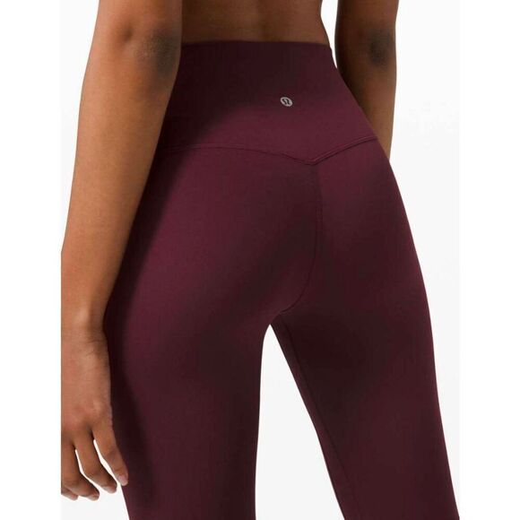 LULULEMON ATHLETICA Align Pant 28" In Cassis Size 2 - Picture 3 of 6